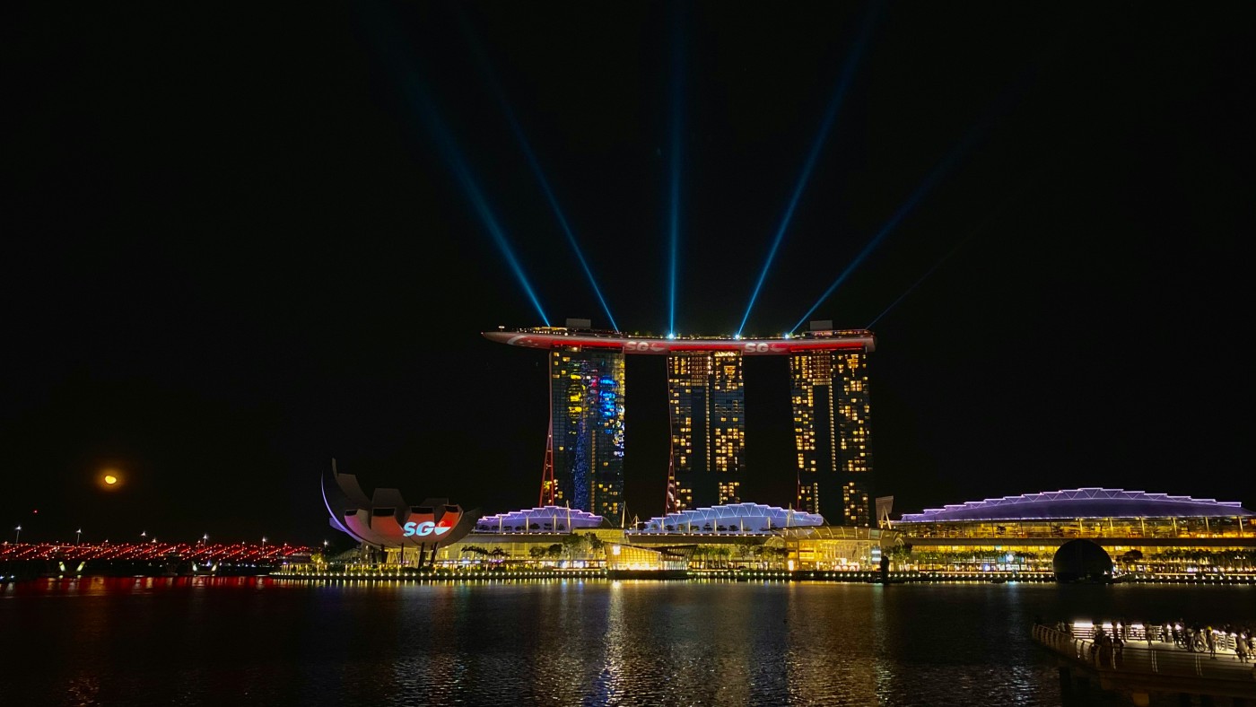 Solo trip from Kathmandu to Singapore Marina Bay Sands